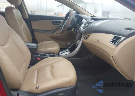 2012 Hyundai Elantra Gls (Ulsan Plant) from USA, damaged, VIN KMHDH4AE8CU445798